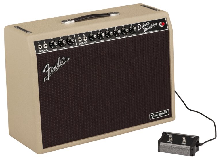 Fender Tone Master Deluxe Reverb Blonde Guitar Amplifier