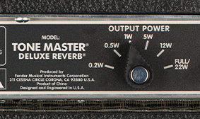 Fender Tone Master Deluxe Reverb Guitar Amplifier
