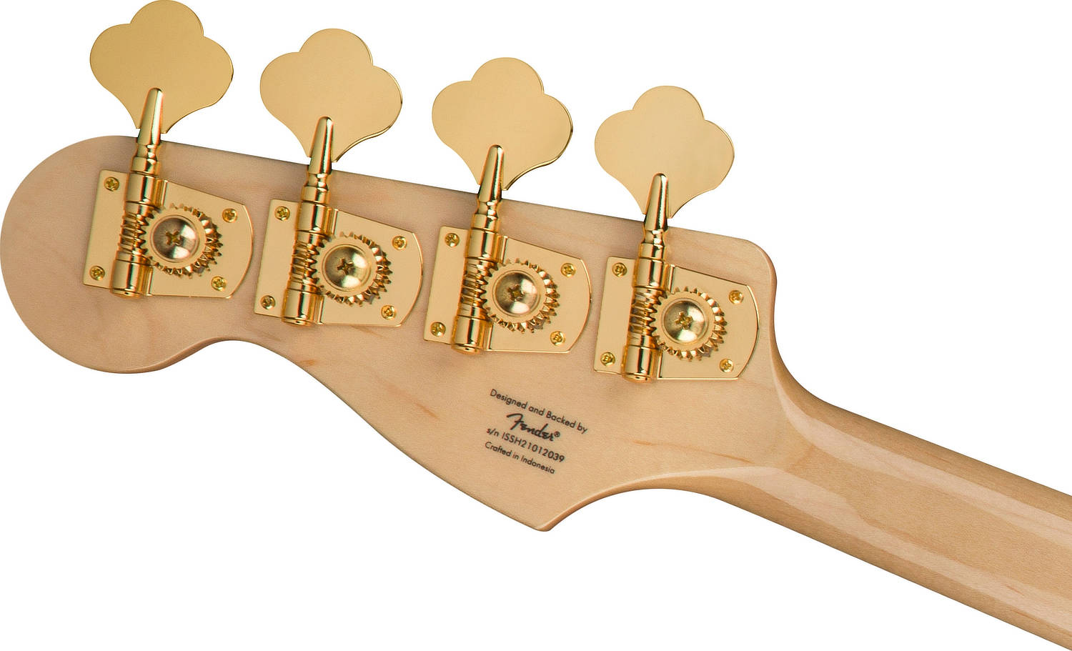 Squier 40th Anniversary Jazz Bass Gold Edition Bass Guitar